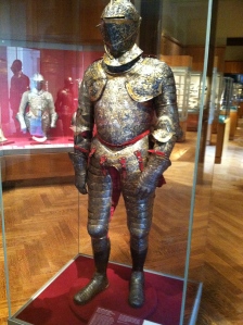And then we went to The Met. And saw this badass armor.